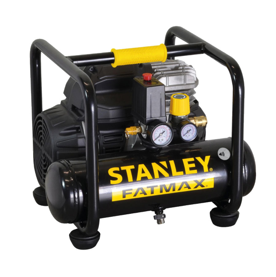 6 L Stanley S 244/8/6 Portable Silent air compressor only £ 280.9