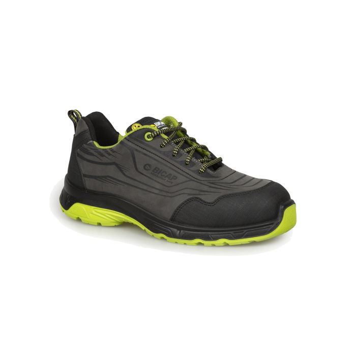 Yellow Yung Grigie E Nere Bicap Laser Low S3 ESD SRC Safety Shoes