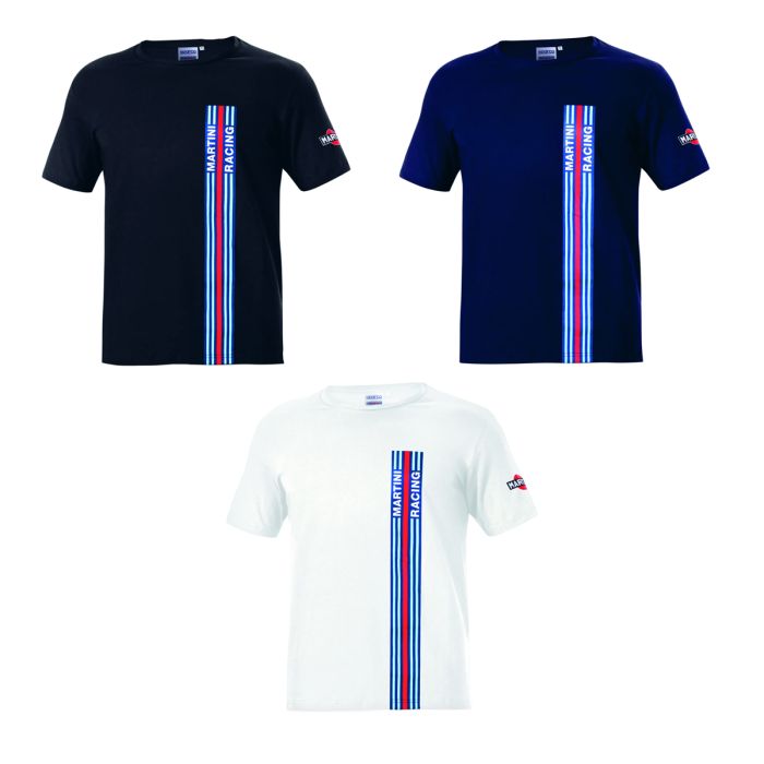 Sparco Big Stripes Martini Racing T-Shirt 01339MR