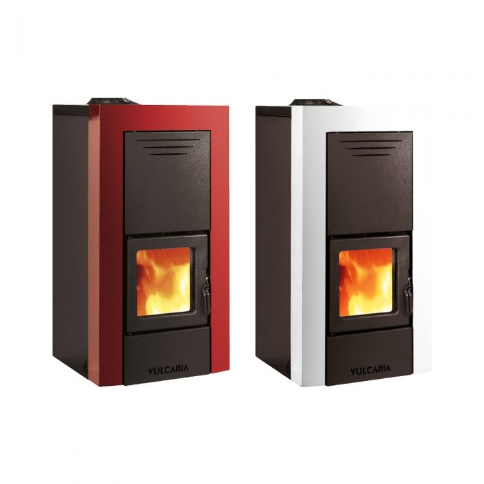 Vulcania Idromillennium sheet metal Pellet hydro stove only £ 1816.09