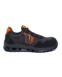 Lewer Scarpe Antinfortunistiche VIETRI S1P – Grigio Rosso, Numero 48 – Suola In Pelle