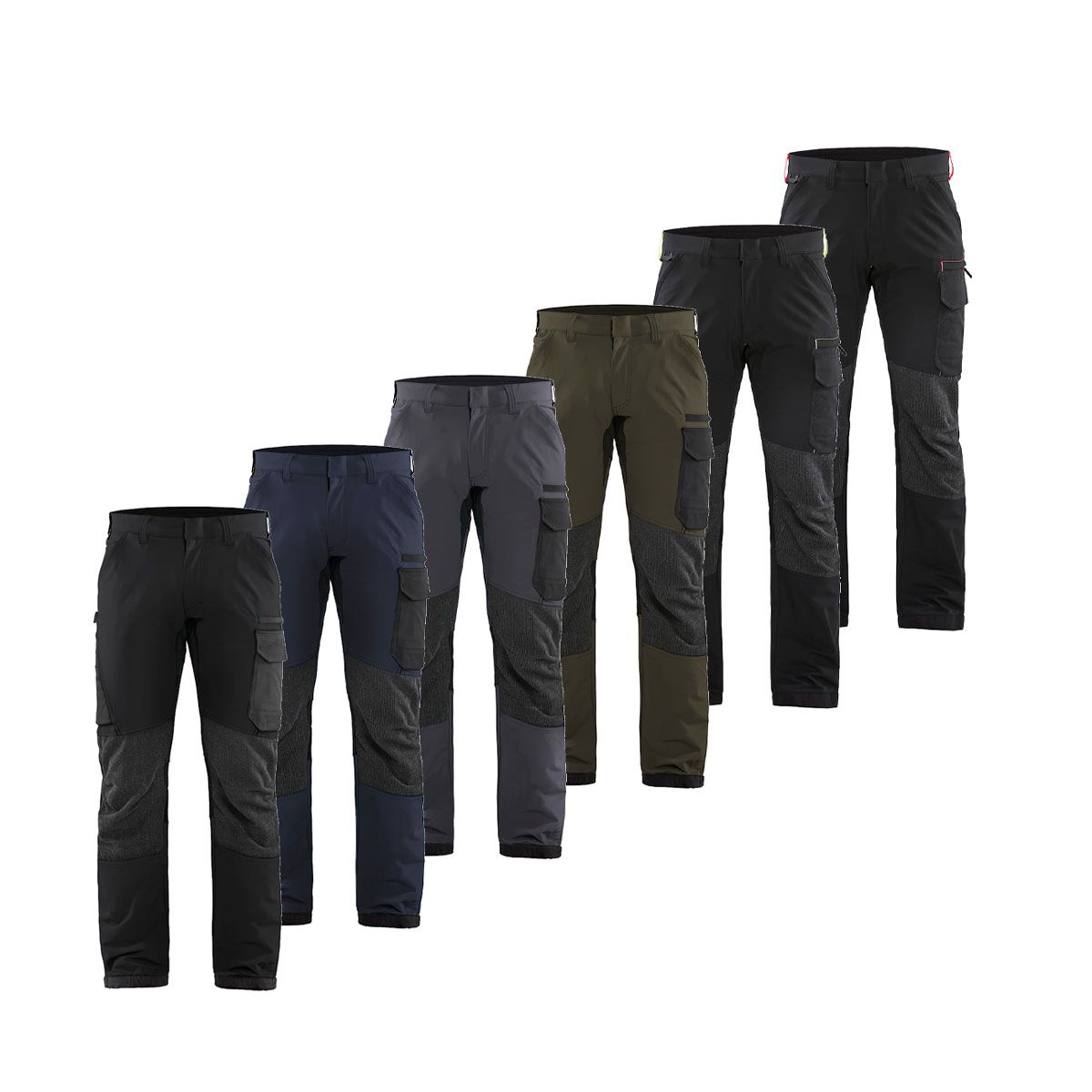 Pantaloni da lavoro Blaklader 1422 Service Stretch vie in