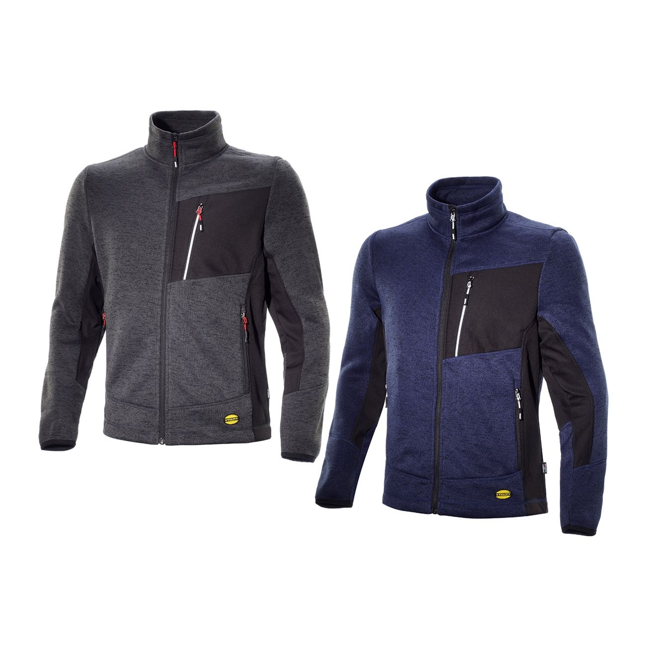 Diadora Sweatshirt Industry FZ Arbeitssweatshirt - XXXXL - Blau