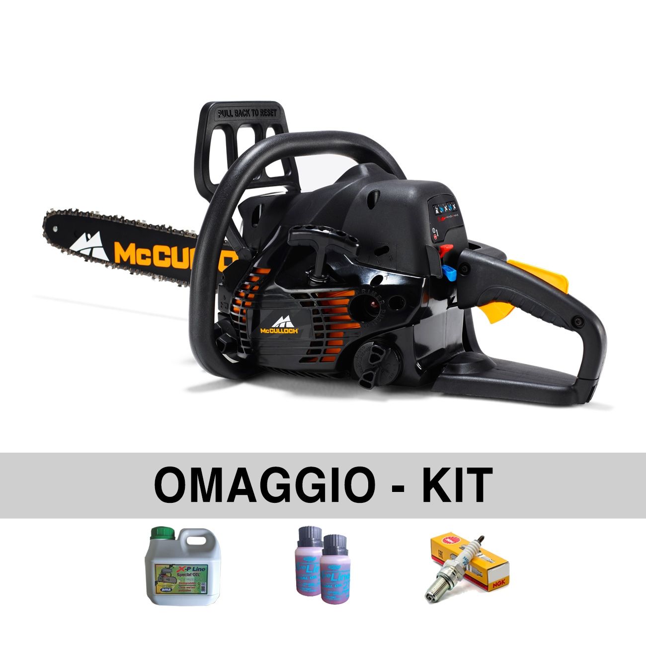 McCulloch CS330 - 36 cm bar- Petrol Chainsaw only £ 159.9