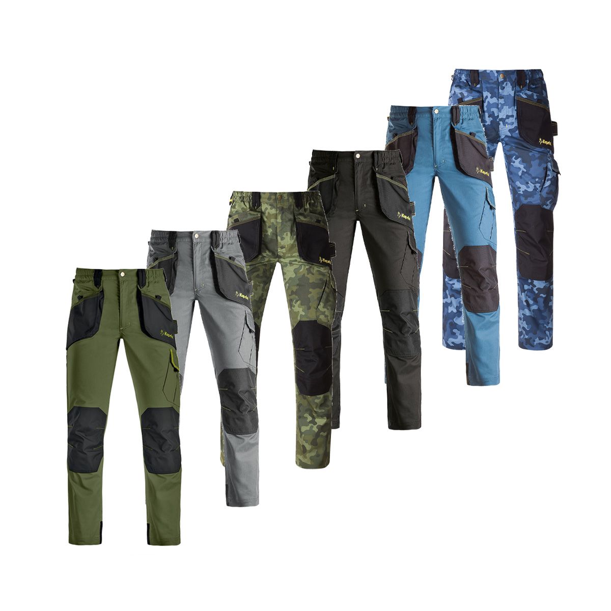 Work Trousers Pantaloni Da Lavoro Uomo Kapriol Abbigliamento Da