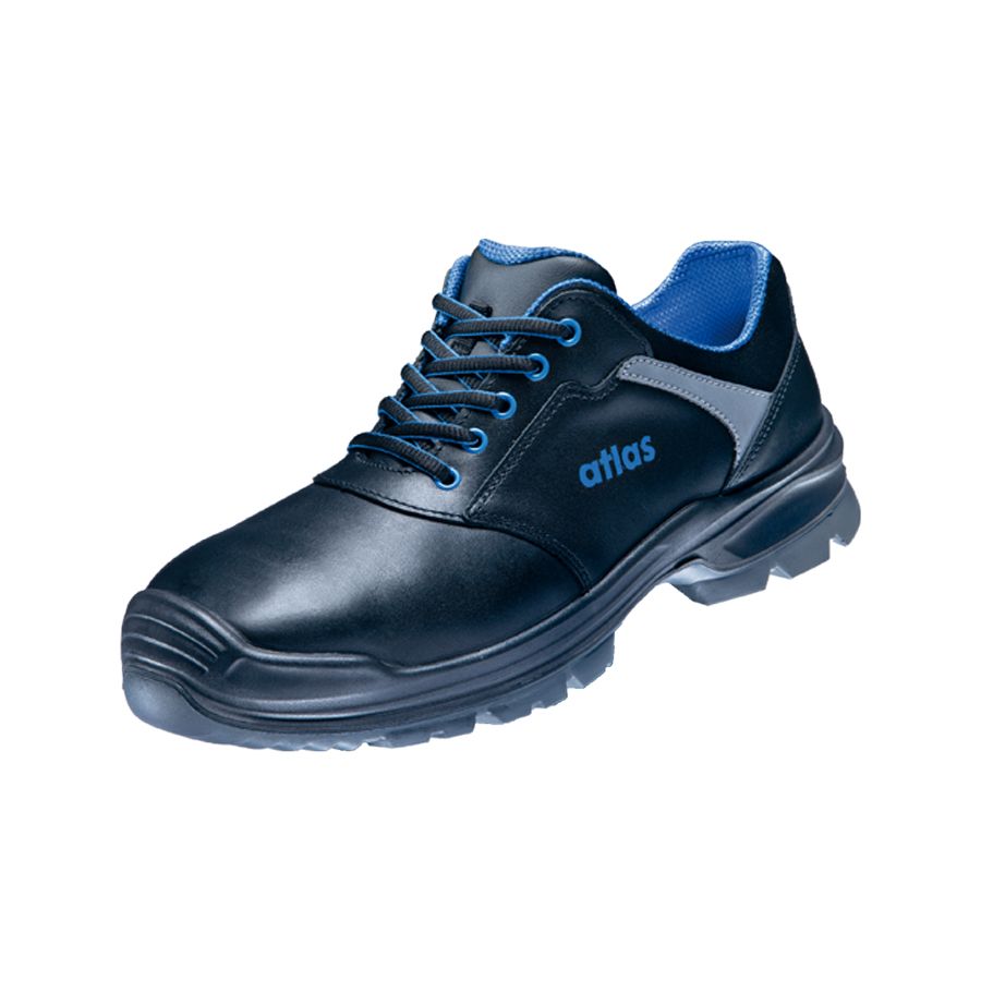 ATLAS Scarpe Antinfortunistiche Alu-Tec 560 – Pelle, Puntale In Alluminio, S2 SRC, Antistatiche