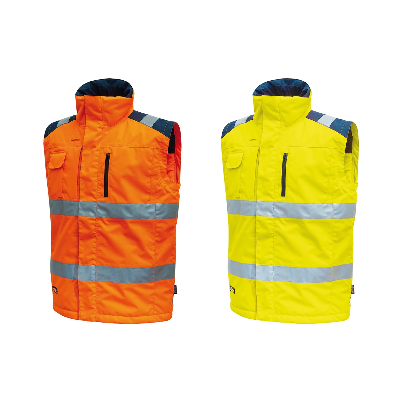 U-Power Prime high visibility padded vest only £